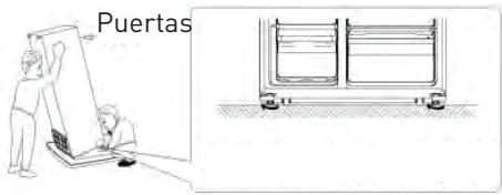 VALBERG SBS 518 A+ WD X742C - Espacio requerido - 2
