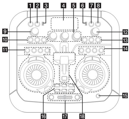 LG XBOOM CK99 - Panneau supérieur - 1
