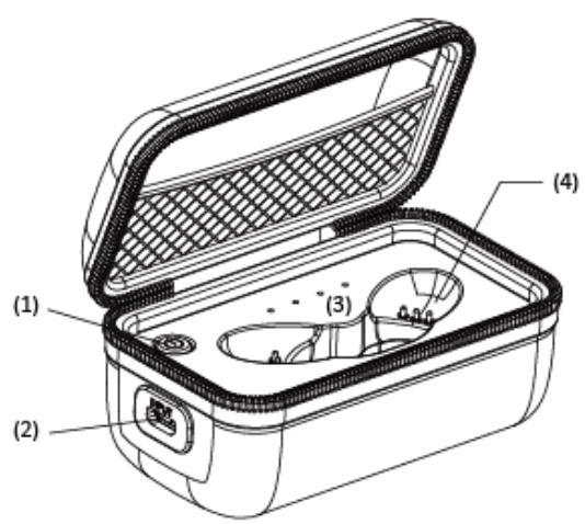 CRYSTALSOUND 300 TWS - CHARGE DES ECOUTEURS - 1