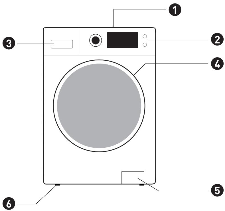 BELLAVITA WF 914 A+++ W180C - NL GARANTIEVOORWAARDEN - 1