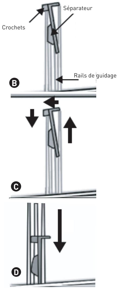 BELLAVITA WF 914 A+++ W180C - Comment positionner le séparateur dans la cuve de lavage principale pour le détergent en poudre ou liquide - 1