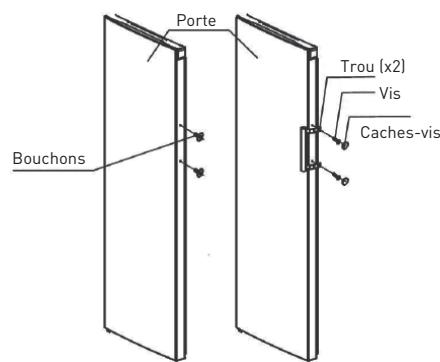 VALBERG UF NF 235 A+ S180C - Installation de la poignée de porte - 1