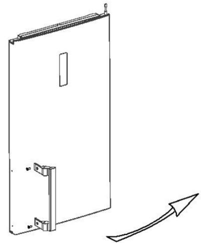 VALBERG UF NF 259 A++ W625C - Installation de la poignée de porte - 1