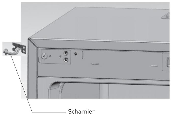VALBERG UF NF 259 A++ W625C - Wijzigen van de openingsrichting (rechts/links) van de deur - 5