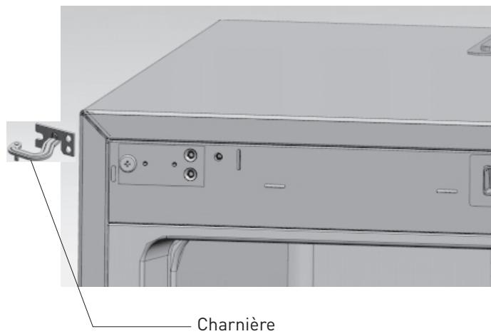 VALBERG UF NF 259 A++ W625C - Changement d'ouverture droite/gauche de la porte - 5