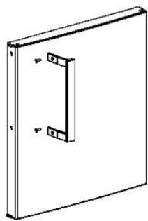 VALBERG UF NF 259 A++ W625C - Installation de la poignée de porte - 2