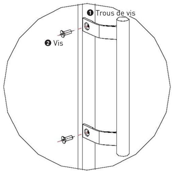 VALBERG UF NF 259 A++ W625C - Installation de la poignée de porte - 3