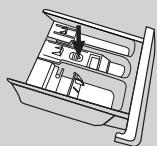 BELLAVITA WF 814 A+++ W566C - Schoonmaken van het wasmiddelcompartment - 1
