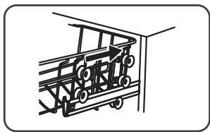 VALBERG 14S42 A+++ W929C - Réglage du panier supérieur - 4