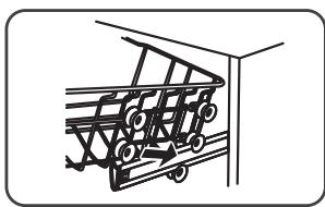 VALBERG 14S42 A+++ W929C - Réglage du panier supérieur - 3