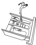 BELLAVITA WF 714 A+++ W566C - Schoonmake van het wasmiddelcompartment - 2