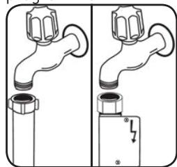 VALBERG 12S45 A++ S701T - Watertoevoerleiding - 2