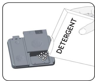 VALBERG 12S45 A++ S701T - Remplissage du compartment à détergent - 2