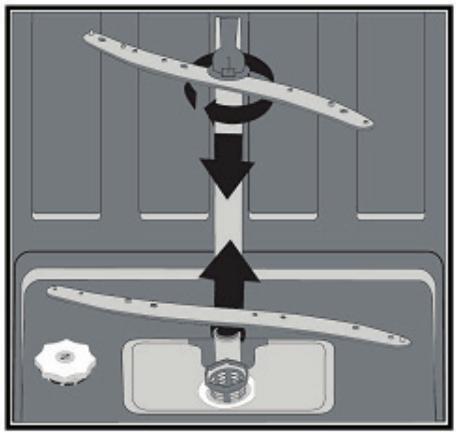 VALBERG 12S45 A++ DX701T - Bras de lavage - 1