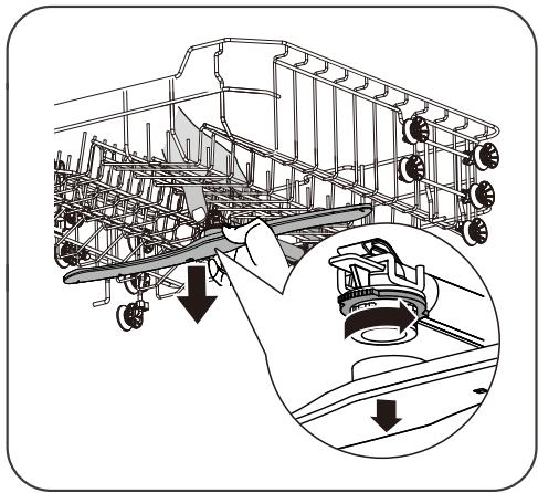 VALBERG 14S42 A+++ X929C - Sproeiarm - 1
