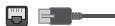 SHARP LC-55UI7552E - Please see the table for connector types for different models available on the page 68. - 15