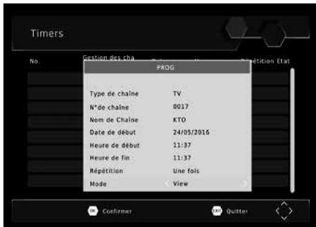 METRONIC TouchBox HD3 - Programar gravações - 1