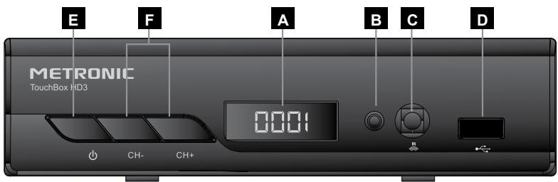 METRONIC TouchBox HD3 - - Description du terminal TouchBox HD3 - 1