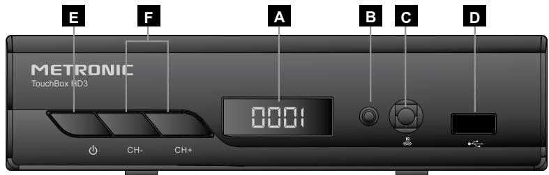 METRONIC TouchBox HD3 - - Descrizione del TouchBox HD3 - 1