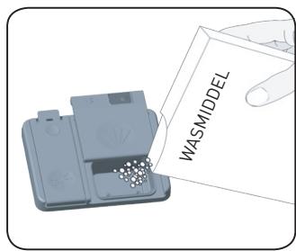 VALBERG 12S45 A++ X701T - Gebruik van afwasmiddel - 2