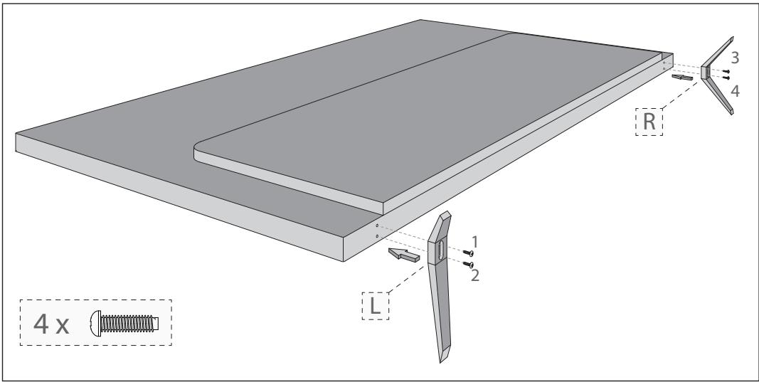 SHARP LC-50UI7222E - Ficha do produits - 1
