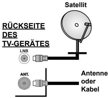 EDENWOOD ED2200FHD-VE - Anschluss der Antenne - 1
