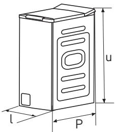 BELLAVITA WT 612 A+++ W566C - Productfiche - 1