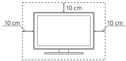 SAMSUNG QE55Q6FNAT - Ausreichende Belüftung Ihres Geräts - 1