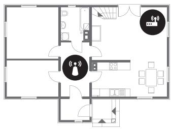 SAMSUNG QE55Q6FNAT - Wi-Fi valt af en toe weg - 1