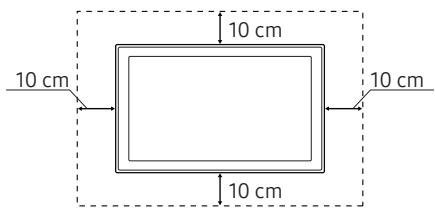 SAMSUNG QE55Q6FNAT - Zorgen voor geschikte ventilatie voor uw tv - 2