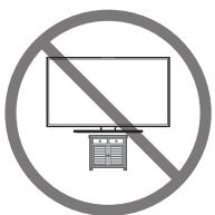SAMSUNG QE55Q6FNAT - Veiligheidsmaatregelen: De tv vastzetten aan de wand om te voorkomen dat de tv omvalt - 1