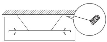 SAMSUNG QE55Q6FNAT - Conseils pour éviter toute chute du téléviseur - 2