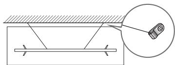 SAMSUNG QE55Q6FNAT - Voorkomen dat de television omvalt - 2