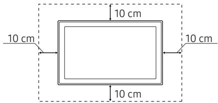 SAMSUNG QE55Q6FNAT - Ventilation adaptée de votre téléviseur - 2