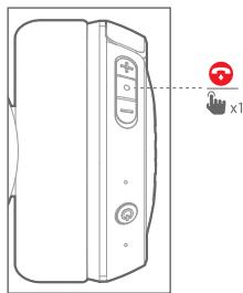 JBL T500 - Phone call - 2