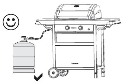 CAMPINGAZ 2 SERIES Classic LX Plus Vario - g) PRIMA DELLA MESSA IN FUNZIONE - 2