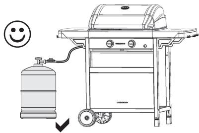 CAMPINGAZ 2 SERIES Classic LX Plus Vario - g) Antes de la puesta en marcha - 2