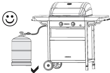 CAMPINGAZ 2 SERIES Classic LX Plus Vario - g) Avant la mise en marche - 2