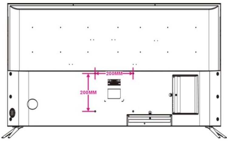 RADIOLA RAD-LD50090K - Wall Mounting Instructions - 1
