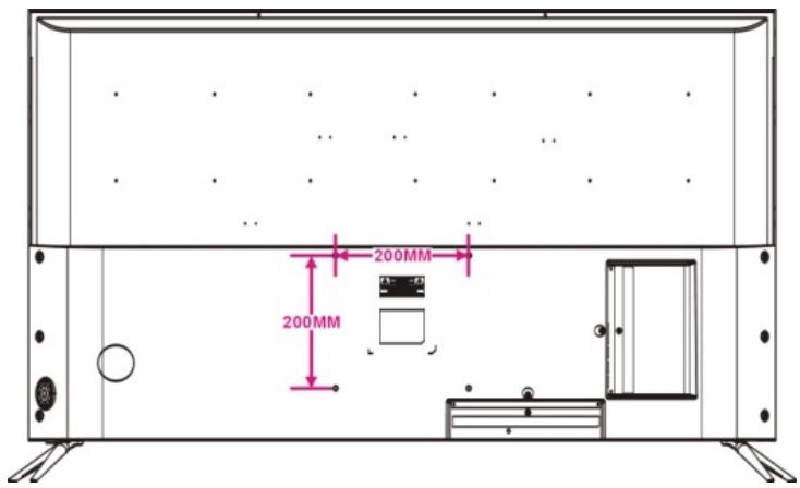 RADIOLA RAD-LD50090K - Montage sur un support mural - 1