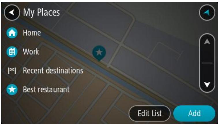 TOMTOM 42 - Planifier un parcours à l'aide de Mes destinations - 3