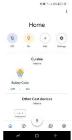 LOGICOM Bulbby Eco E27 - Link TuyaSmart account in Home Control - 3