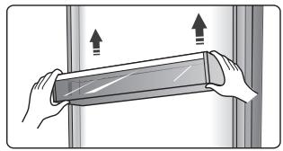 VALBERG CS 262 A+ WD DISIC - Positionnement des balconnets de porte - 1