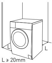 BELLAVITA WF 714 A+++ S566C - WAARSCHUWING - 1