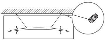 SAMSUNG UE49RU7305 - Preventing the TV from falling - 2