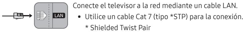 SAMSUNG UE49RU7305 - Conexión de la red - Cable - 1