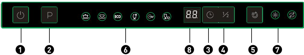 VALBERG FBI 14S47 A+++ S929C - Bedieningspaneel - 1