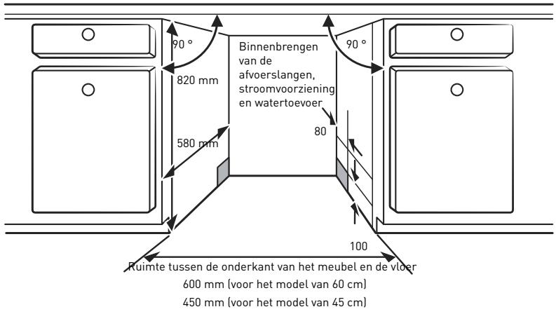 VALBERG FBI 14S47 A+++ S929C - Stap 1. Keuze van de Besteplaats voor de vaatwasser - 1