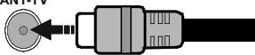 EDENWOOD ED3210HDWH-VE - Antenne aansluitingen - 1