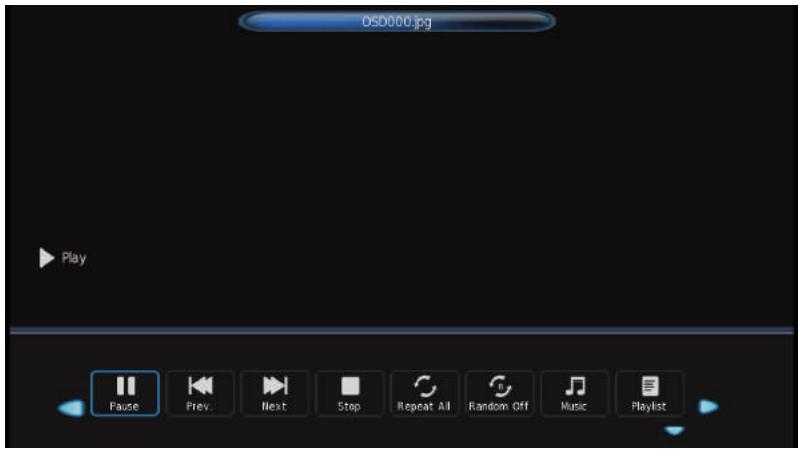 POLAROID TVLED32HDP - Menu « Musique » - 2